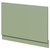 Napoli Olive Green MDF 750mm End Bath Panel with Plinth Right Hand View