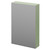 Napoli Olive Green 500mm Wall Mounted Mirrored Cabinet Right Hand View