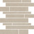 RAK Surface Sand Matt 30cm x 30cm Sheet Linear Bricks Porcelain Mosaic Tile - AM-GZSUR-SN.RT/BRK