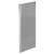 Series 9 Chrome 900mm Tinted Glass Shower Enclosure Side Panel Left Hand View