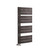 Nuie Elgin Anthracite 1080mm x 550mm Designer Heated Towel Rail - HLA36 Left Hand View