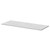 Light Grey Chicago Concrete 1200mm x 460mm x 20mm Laminate Worktop Right Hand View