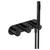 RAK Sorrento Matt Black Horizontal Concealed Thermostatic Dual Control Shower Valve with Handset - RAKSOR3305B