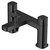 RAK Petit Square Matt Black Deck Mounted Bath Shower Mixer Tap - RAKPES3005B
