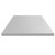 Napoli Gloss Grey Pearl 1200mm Worktop Side View
