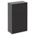 Montego Graphite Grey 500mm Toilet Unit Left Hand View