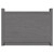 Montego Graphite Grey 350mm x 1400mm Wall Mounted Tall Storage Unit with 2 Doors Top View