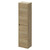 Montego Autumn Oak 350mm x 1400mm Wall Mounted Tall Storage Unit with 2 Doors Right Hand View