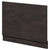 Montego Metallic Slate MDF 700mm End Bath Panel with Plinth Right Hand View