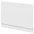 Montego White Ash MDF 750mm End Bath Panel with Plinth Right Hand View
