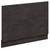 Montego Metallic Slate MDF 750mm End Bath Panel with Plinth Left Hand View thumbnail
