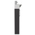 Horizon Graphite Grey 440mm Floor Standing Vanity Unit with 1 Tap Hole Right Hand Basin and Single Door with Polished Chrome Handle Side View