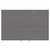 Horizon Graphite Grey 600mm Wall Mounted Vanity Unit for Countertop Basins and 2 Doors with Polished Chrome Handles Top View