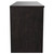 Montego Metallic Slate 1200mm Wall Mounted Vanity Unit for Countertop Basins with 4 Drawers Side View