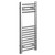 Pizarro Chrome 800mm x 400mm Straight Heated Towel Rail Left Hand View