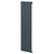 Hudson Anthracite 1800mm x 528mm Single Panel Radiator Right Hand View Hudson Anthracite 1800mm x 528mm Single Panel Radiator Right Hand View