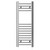 Pizarro Chrome 800mm x 300mm Straight Electric Heated Towel Rail Front View
