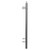 Pizarro Chrome 800mm x 300mm Straight Electric Heated Towel Rail Side View