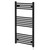 Colore Matt Black 1000mm x 600mm Straight Electric Heated Towel Rail Right Hand View