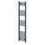 Pizarro Anthracite 1600mm x 400mm Straight Electric Heated Towel Rail Right Hand View