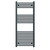 Pizarro Anthracite 1200mm x 500mm Straight Electric Heated Towel Rail Front View