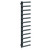 Mason Anthracite 1750mm x 500mm Designer Electric Heated Towel Rail Left Hand Side View