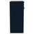 Napoli Deep Blue 500mm Floor Standing Vanity Unit for Countertop Basins with 2 Doors and Gunmetal Grey Handles Side View