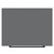 Napoli Gloss Grey 500mm Floor Standing Vanity Unit for Countertop Basins with 2 Drawers and Gunmetal Grey Handles View from Top