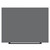 Napoli Gloss Grey 500mm Floor Standing Vanity Unit for Countertop Basins with 2 Drawers and Matt Black Handles View from Top