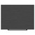 Napoli Nero Oak 600mm Wall Mounted Vanity Unit for Countertop Basins with 2 Drawers and Gunmetal Grey Handles View from Top