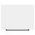 Napoli Gloss White 500mm Floor Standing Vanity Unit for Countertop Basins with 2 Drawers and Gunmetal Grey Handles View from Top