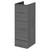 Hudson Reed Fusion Anthracite Woodgrain 300mm Drawer Storage Unit - OFF522 Main Image