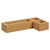 Bamboo 274mm x 150mm x 50mm  L Shaped Drawer Insert Organiser Left Hand View