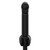 Colore Matt Black Douche Shower Spray with Wall Bracket Front View