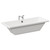 Camden 1700mm Straight Double Ended Bathroom Suite with Taps and Wastes including Olive Green Vanity Unit with Polished Chrome Handles Bath