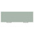 Avant Satin Green 1200mm Wall Mounted Vanity Unit for Countertop Basins and 2 Drawers with Polished Chrome Handles Top View