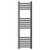 Colore Gunmetal Grey 1000mm x 300mm Straight Heated Towel Rail Front View