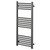Colore Gunmetal Grey 1000mm x 500mm Straight Heated Towel Rail Right Hand View