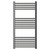 Colore Gunmetal Grey 1000mm x 500mm Straight Heated Towel Rail Front View