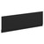 Carlo Matt Black MDF 1700mm Front Bath Panel with Plinth Left Hand View