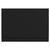 Carlo Matt Black MDF 800mm End Bath Panel with Plinth Front View