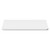Carlo Gloss White 605mm x 455mm x 18mm MFC Laminate Worktop Front View