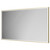 Colore Madison Brushed Brass 1400mm x 800mm Illuminated Dimmable LED Mirror with Demister and Touch Sensor Right Hand View