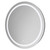 Dallas 600mm Round Bluetooth Illuminated Dimmable LED Mirror with Demister and Touch Sensor Right Hand View