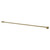Colore 8mm/10mm Brushed Brass Flat Support Bar Right Hand View