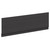 Alford 1200mm Steel Straight Single Ended Bathroom Suite including Matt Black Flush Plate Back to Wall Toilet and Graphite Grey Vanity Unit with Countertop Basin Bath Panel