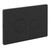 Alford 1200mm Steel Straight Single Ended Bathroom Suite including Matt Black Flush Plate Back to Wall Toilet and Graphite Grey Vanity Unit with Countertop Basin Flush Plate