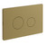 Alford 1500mm Steel Straight Single Ended Bathroom Suite including Brushed Brass Flush Plate Back to Wall Toilet and Metallic Slate Vanity Unit with Countertop Basin Flush Plate
