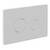 Alford 1600mm Steel Straight Single Ended Bathroom Suite including Matt White Flush Plate Back to Wall Toilet and Metallic Slate Vanity Unit with Countertop Basin Flush Plate
