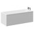 Ashby 1700mm x 700mm Slim Edge Straight Single Ended Bathroom Suite including Graphite Grey Furniture Set with Minimalist Basin Bath